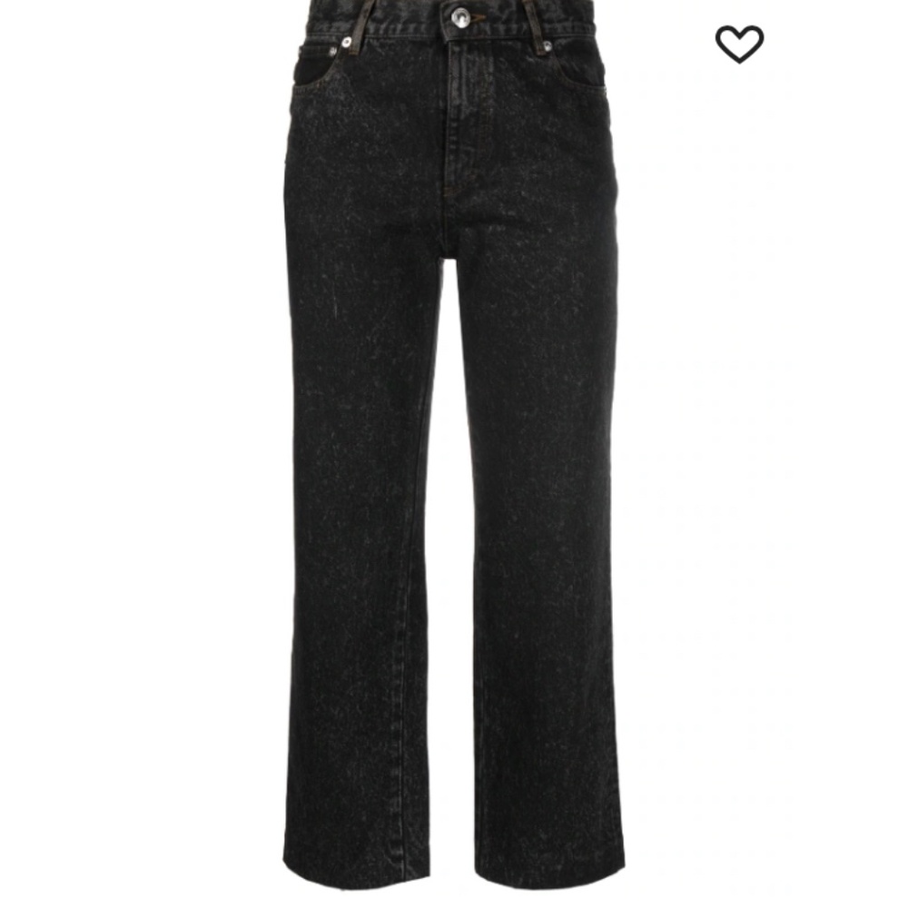 APC new sailor jeans cropped